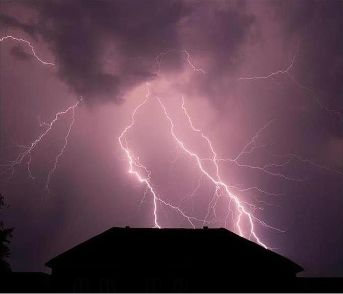 Thunderstorms can produce severe property damage